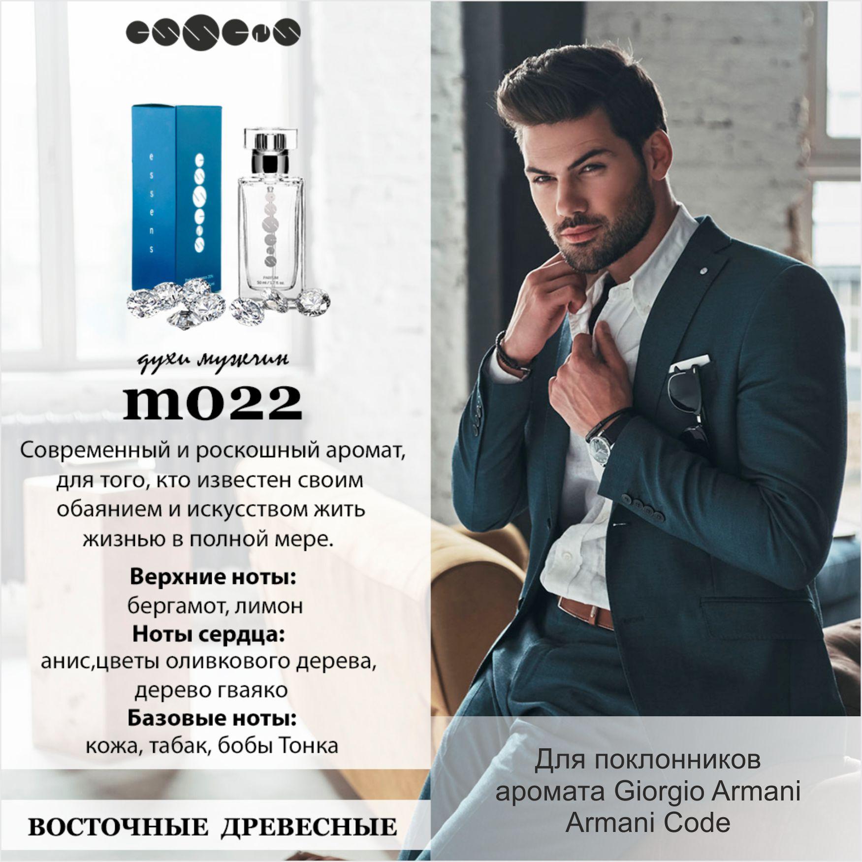 Эссенс 022 духи Giorgio Armani Armani Code купить в Москве